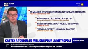 Rénovation de l'opéra, nouveau réseau de bus... Les annonces de Jean Castex pour la Métropole de Toulon