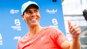 Rafael Nadal avant le tournoi de Brisbane, 29 décembre 2023