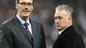 Laurent Blanc et Didier Deschamps