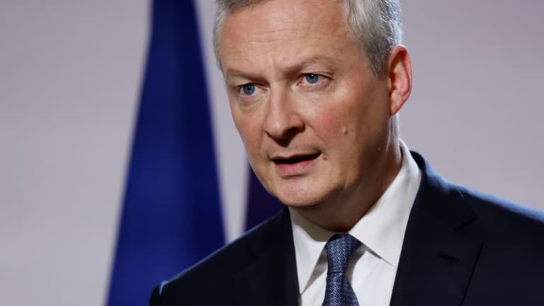 Le ministre de l'Economie français Bruno Le Maire à Paris, le 16 mars 2022