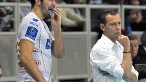 Nikola Karabatic et Patrice Canayer