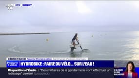 Faire du vélo sur la mer, c'est possible grâce à l'hydrobike