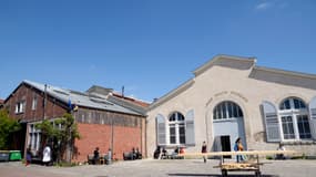 Le Théâtre du Soleil de la Cartoucherie, dans le bois de Vincennes, à Paris, le 15 avril 2014. 