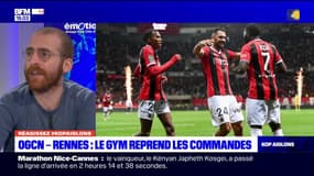 OGCN - Rennes: une première place retrouvée après match plein de maîtrise