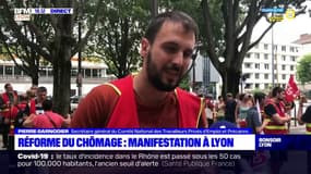 Réforme du chômage : manifestation à Lyon