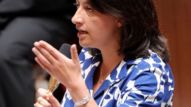 Cécile Duflot à l'Assemblée nationale, le 17 juillet 2012.