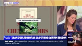 Jean Dujardin dans la peau de l'écrivain Sylvain Tesson dans le film "Les chemins noirs" de Denis Imbert au cinéma ce mercredi