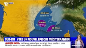 Un nouvel épisode méditerranéen est attendu dans le sud-est de l'Hexagone dans la nuit de samedi à dimanche