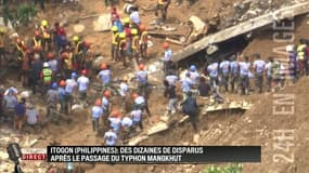 Philippines: des dizaines de disparus après le passage du typhon Mangkhut