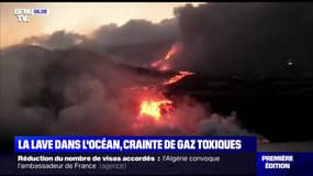 Aux Canaries, la lave du Cumbre Vieja continue de se déverser dans l'océan