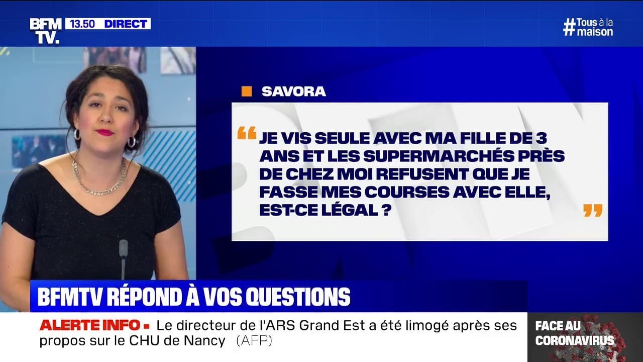 Les supermarchés peuvent-ils refuser qu'un parent fasse ses courses ...