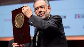 Francis Ford Coppola recevant le Prix Lumière durant l'édition 2019