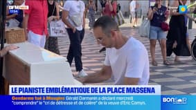 L'été chez nous: le pianiste emblématique de la place Masséna de Nice