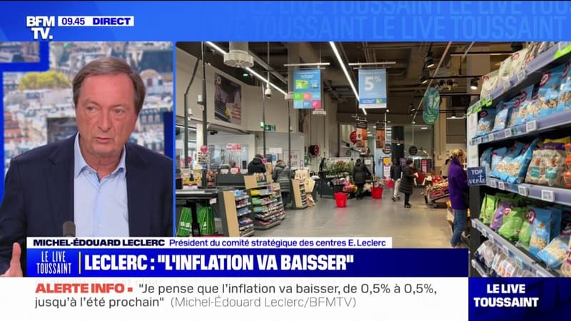 Noël: Michel Édouard-Leclerc évoque des baisses de prix 