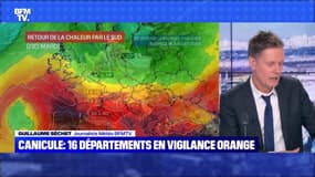Canicule: 16 départements en vigilance orange - 16/07