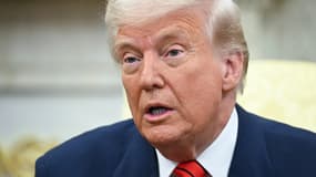 Donald Trump à la Maison Blanche ce jeudi 13 mars.