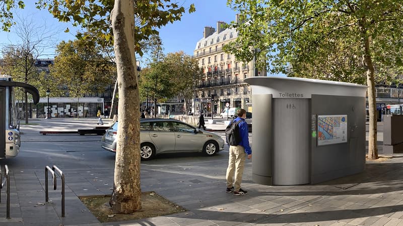Voici le nouveau design des futures toilettes publiques parisiennes