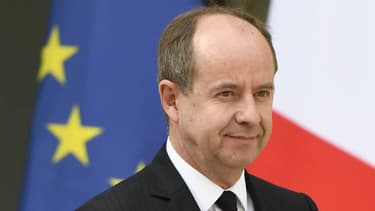 Le ministre de la Justice Jean-Jacques Urvoas à la sortie de l'Elysée, le 5 avril 2017.