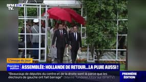 L'image du jour : Assemblée, Hollande de retour... la pluie aussi ! - 10/07