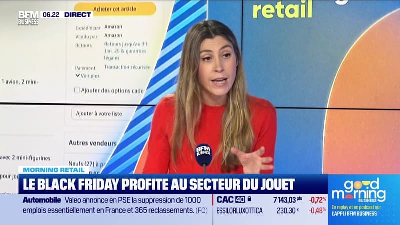 Morning Retail : Le black friday profite au secteur du jouet, par Eva Jacquot - 28/11