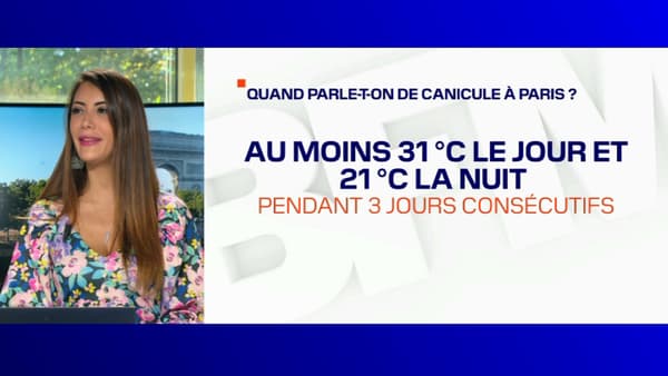 Peut-on parler de canicule cette semaine à Paris? Peut-on parler de canicule cette semaine à Paris?