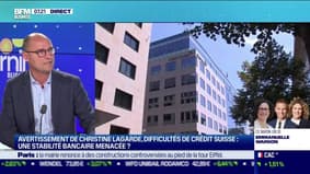 Eric Delannoy (Tenzing Conseil) : Banques, le crédit Suisse en difficultés - 03/10
