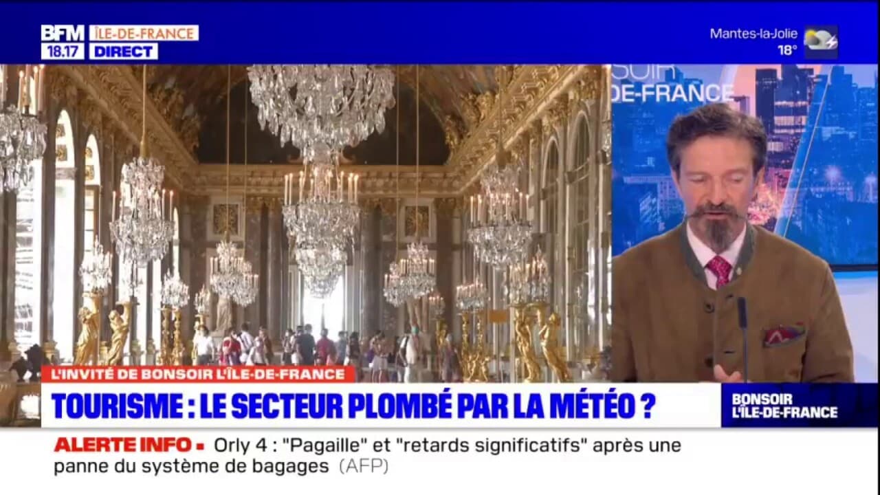 Tourisme en ÎledeFrance le secteur plombé par la météo?