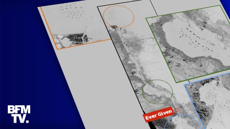 INFOGRAPHIES. Canal de Suez: comment le navire Ever Given a bloqué le trafic maritime mondial