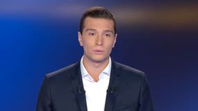 Jordan Bardella (RN) lors de notre "Utime débat". 