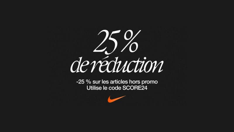 Nike débute son Black Friday avec 25% de remise sur une sélection de produits pour le plus grand bonheur des sportifs