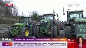 Un rassemblement des agriculteurs prévu vendredi à Paris