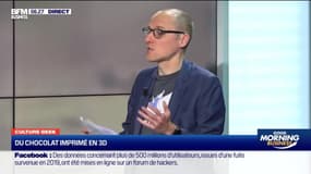 Culture Geek: Du chocolat imprimé en 3D, par Anthony Morel - 05/04