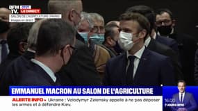Emmanuel Macron est venu inaugurer le salon de l'agriculture