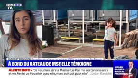Bateau bloqué en Méditerranée: "Dans quelques jours, nous n'aurons plus assez de nourriture", affirme MSF
