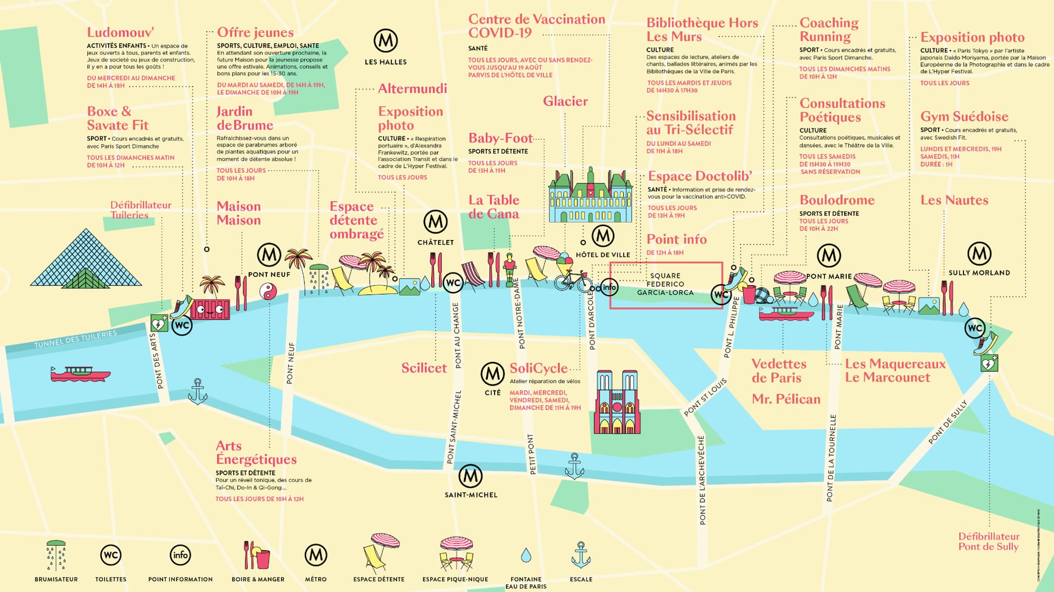 De nombreuses animations sont proposées tout l'été pour Paris Plage dans la capitale. De nombreuses animations sont proposées tout l'été pour Paris Plage dans la capitale.