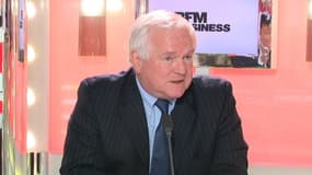 Jean-Claude Volot, candidat à la présidence du Medef, était l'invité du Grand journal de BFM Business, lundi 18 février.