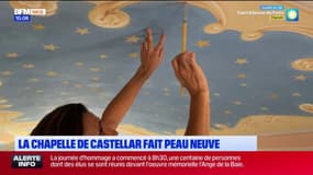 Fresque, travaux extérieurs: la chapelle de Castellar fait peau neuve