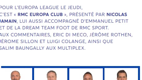 soirée europe rmc sport