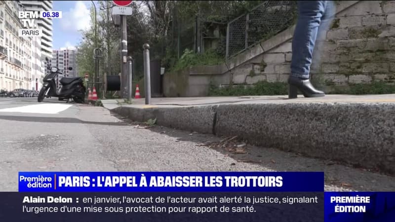 Paris: la ville va devoir abaisser ses trottoirs pour renforcer son accessibilité