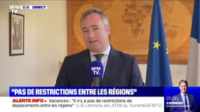 Vacances de février: Jean-Baptiste Lemoyne confirme que les Français peuvent partir "pour l'instant"