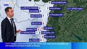 Météo Alsace: une goutte froide apporte des précipitations et nuages avant des éclaircies