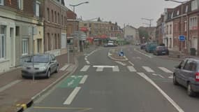 Rue de Dunkerque à Lomme, lieu de la fusillade (Nord-pas-de-Calais)