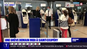 Une grève ce mardi à Lyon-Saint-Exupéry 