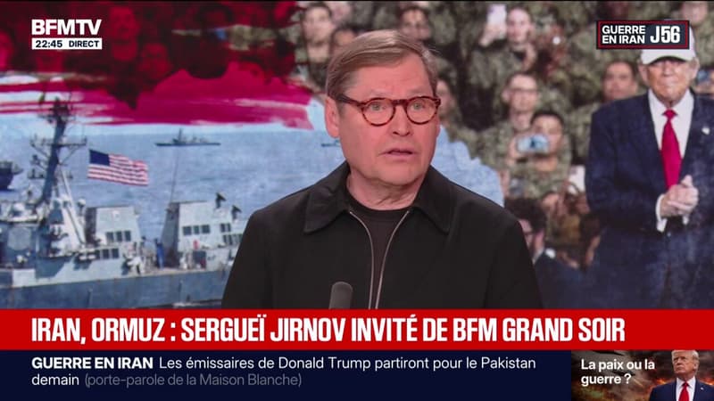 Iran: "Quand Donald Trump parle, ce n'est pas de l'info, c'est de l'infox", estime Sergueï Jimov, ancien officier du renseignement du KGB