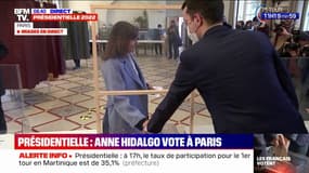 Présidentielle: Anne Hidalgo est la première candidate à voter pour le premier tour
