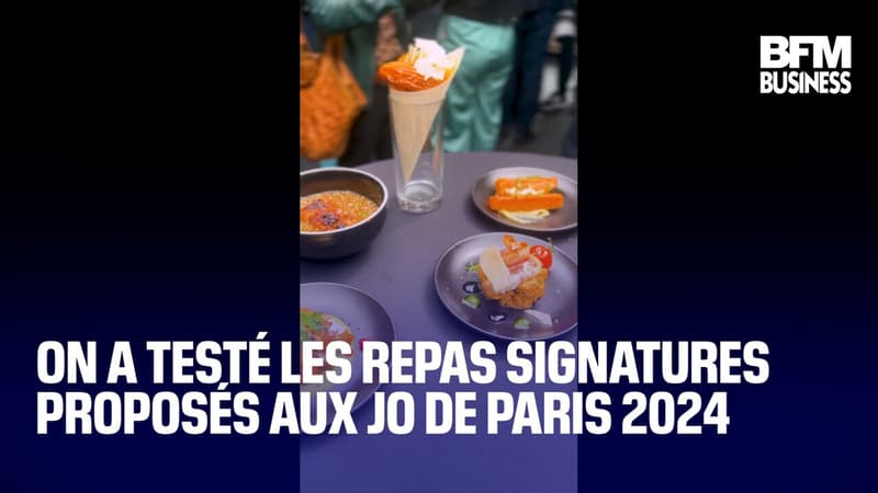On a testé les repas signatures proposés aux JO de Paris 2024
