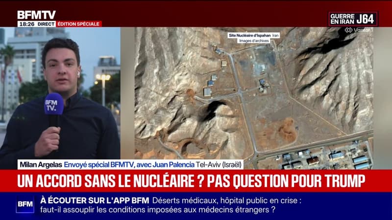 Un haut gradé de l'armée israélienne a déclaré que si l'Iran gardait son uranium enrichi, ce serait un échec total pour Israël