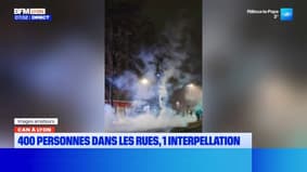 400 manifestants, 1 interpellations : soirée agitée à Lyon en marge de la finale de la CAN