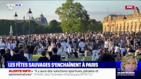 Paris : pour le troisième soir de suite, une fête sauvage a eu lieu aux Invalides, plusieurs personnes ont été interpellées