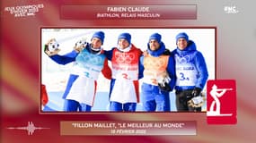 JO 2022 (Biathlon) : "Fillon Maillet est le meilleur au monde" s'enflamme Claude